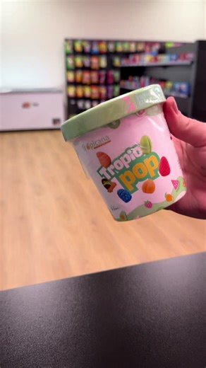 Can’t choose which flavour ice cream? Why not them all? 🤤 #internationalsnacks #lollies #logan #fruiticecream #tropicana