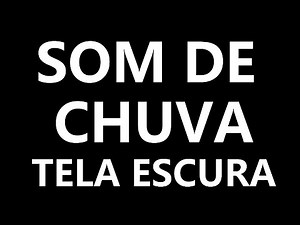 BARULHO de CHUVA para RELAXAR, ESTUDAR e DORMIR suave real - - ASMR REAL RAIN SOUNDS