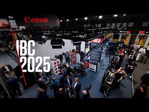 IBC 2025 - Everything on the Canon stand