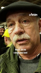 Dominique, ancien éleveur est venu pour la première journée du Salon l'agriculture afin de défendre la nouvelle génération d'éleveurs : « Nous on ne casse pas tout. Si on est là, c'est qu'on est au bout. On est là pour tous nos collègues qui se sont pendus au bout des fourches, et qui ne disent plus rien, eux. Et ça, c'est des centaines par an. Il ne faut pas les oublier ». | Le Parisien
