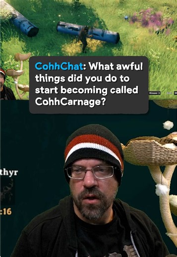 How did Cohh end up with the name CohhCarnage?