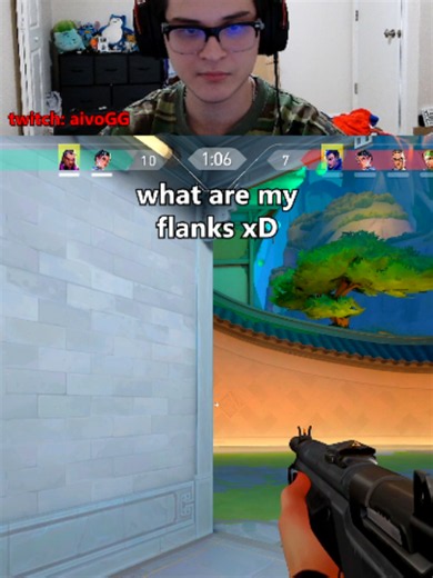 Evil Ah Flank Valorant Funny Clip | aivoGG Twitch Highlight