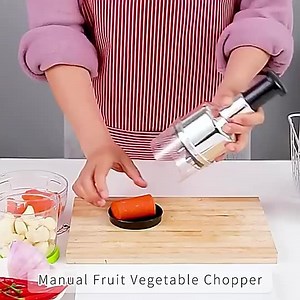 Manual Vegetables Grinder Onion Hand Chopper Stainless Steel Nut Chopper Manual Onion Hand Chopper for Vegetables