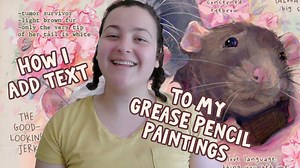 how I add text to grease pencil art | BlenderNation Bazaar