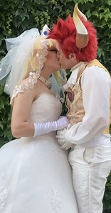 42K views · 1.3K reactions | Mariolore - Bowser and Princess Peach go forward with their wedding #mariolore #nintendo #cosplay #kingboo #bowser #princesspeach | Dinobunny Cosplay | Facebook
