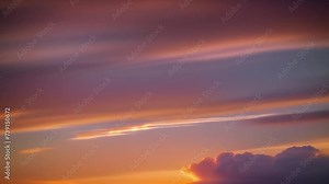 Experience the breathtaking spectacle of a sunrise captured in a stunning time-lapse, showcasing nature's palette in motion.