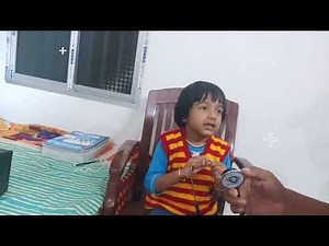 Kid play with a stethoscope #Olivia #stethoscope #kid #play #video #cute