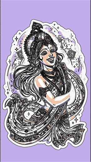 Draw a Beautiful Indian Goddess: Easy Step-by-Step Tutorial