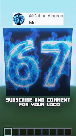 Minecraft 67 Pixel Art! 😳 #shorts