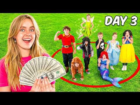 LAST To Leave The Circle! Princesses VS Villains (Girls Vs Boys)!