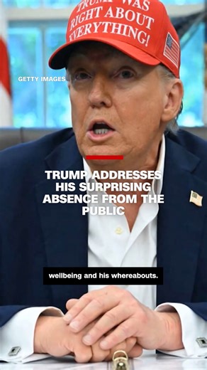 CNN's Kaitlan Collins reports on President Trump dismissing online speculation about his health amid his unprecedented multi-day absence from the public eye. Read more: https://cnn.it/4ncBYzV | CNN Politics