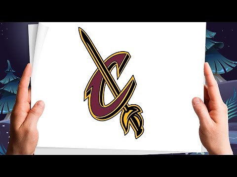 🆕How To Draw Cleveland Cavaliers Logo | Beginner Art Cleveland Cavaliers Logo Check It Out!