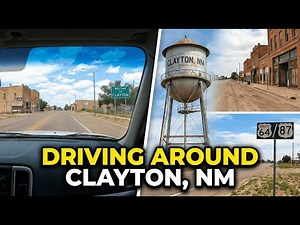 Driving around Clayton, New Mexico
