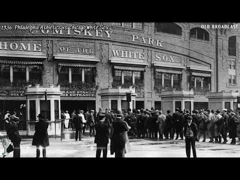 1936: Philadelphia Athletics vs. Chicago White Sox | Comeback at Comiskey Park | WCFL (Full Radio)