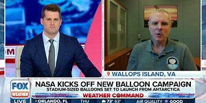 NASA launches stadium-sized ballon from Antarctica for scientific research | Latest Weather Clips | FOX Weather