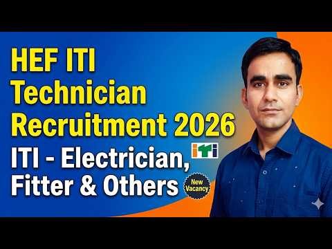 HEF ITI Technician vacancy 2026 high explosive factory recruitment 2026