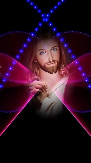 Vibrant Animated Light Patterns in Digital Art