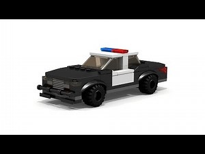 LEGO MOC Police Car Tutorial