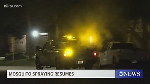 Vector Control resumes spraying for mosquitos following heavy rain in the Coastal Bend