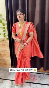 24K views · 140 reactions | Saree design by @harshu_boutique_12 Order saree what’s app 7302282171 | Harshu Khaiwal | Facebook