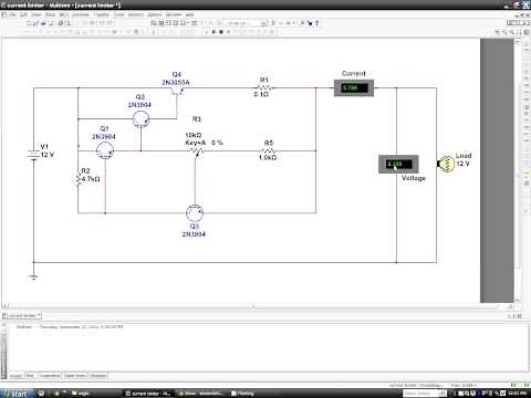 Current Limiter Simulation