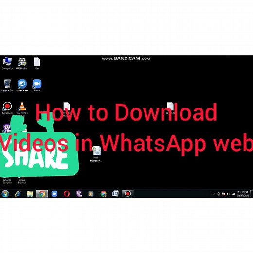 How to Download videos in Whatsapp web