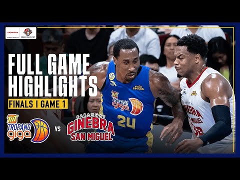TNT vs. BRGY GINEBRA FINALS G1 | FULL GAME HIGHLIGHTS | PBA SEASON 49 COMMISSIONER'S CUP | MARCH 14