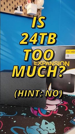 Seagate 24TB Expansion External Hard Drive Is Just Enough Storage