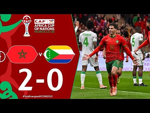 Morocco Comoros | 2-0 | Highlights | Africa Cup of Nations 2025 | Comoros Morocco