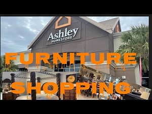 Shop with me /Ashley Homestore /walk through/best place to buy furniture in Florida