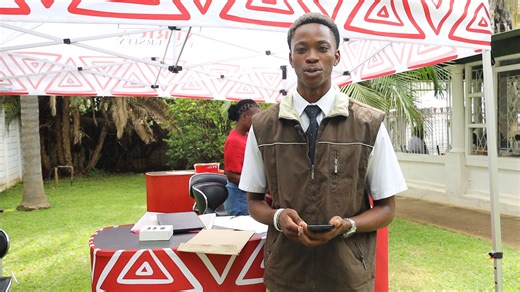 Ian Karinga, one of St George's College, Harare, Zimbabwe's finest hast just enrolled with us! What are you waiting for? Let's do this AU thing together! #investinginafricasfuture #leadersaremadehere | Africa University