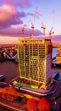 The Shard Built in 30 Seconds - UK's Tallest Building Construction Timelapse 🏗️