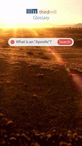 "And he appointed twelve (whom he also named apostles) so that they might be with him and he might send them out to preach..." Mark 3:14 | Thirdmill