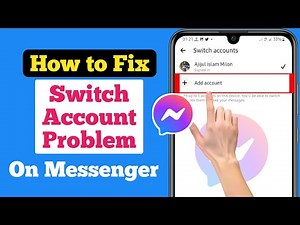 Fix Messenger Switch Account Problem (2022) | Fix Select an Account Messenger Bug