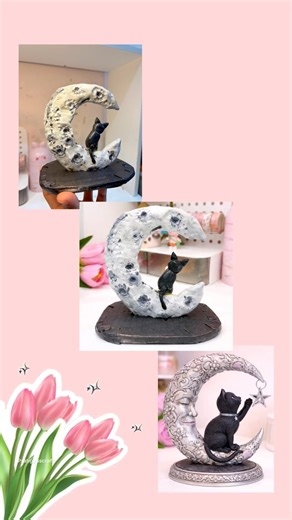 DIY Astronaut Cat Decor 😱 #youtubeshorts #diy #handmade #decor #shorts #trending