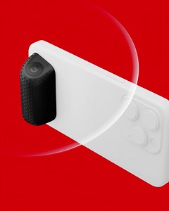 A Bluetooth® shutter button in an ergonomically designed grip that enables you to hold and shoot one-handed like a traditional camera. | Greg Williams Photography