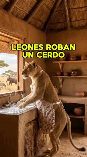 Leones y el robo del cerdo: un chiste gracioso
