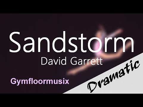 Sandstorm by David Garrett - Gymnastic Floor Music