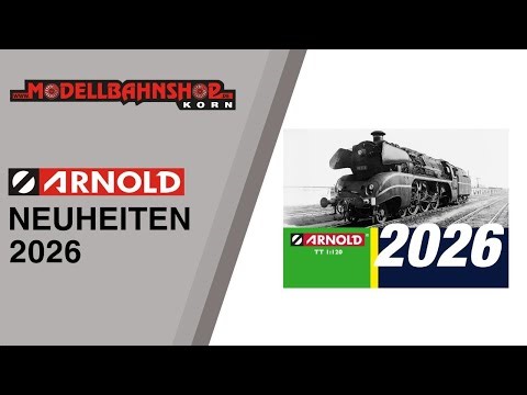 Arnold | Neuheiten Katalog 2026 | Modelleisenbahn | Spur TT | 🇩🇪 🇫🇷 🇪🇺