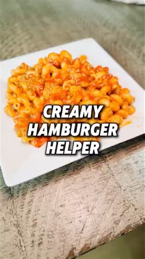 4.8K views · 63 reactions | CREAMY HAMBURGER HELPER RECIPE ⬇️ If...