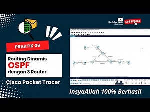 OSPF Dynamic Routing Tutorial with 3 Routers | Cisco Packet Tracer Simulation