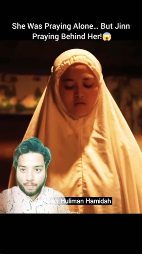 😱 She Was Praying Alone… But a Jinn Started Praying Behind Her! #trending #viralshorts #shortsvideo