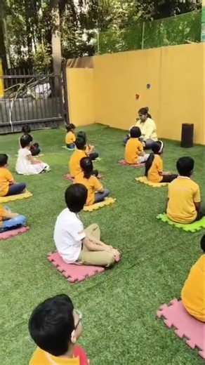 Little Brooks on Instagram: "Morning yoga, fresh air & happy hearts 🌿 At our school, learning goes beyond the classroom. We thoughtfully blend academics with fun activities like outdoor yoga, play, art, and movement to support every child’s overall development. Through these daily experiences, children build focus, confidence, healthy habits, and a love for learning — all while enjoying a happy and balanced school day. 🌿📚 For Admissions | DM us. #yogaoutdoors #yogalife #schoollife #preschool"