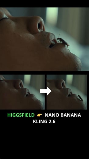 Blake Ridder on Instagram: "Here’s how I used @higgsfield.ai to create this body horror movie scene with a cockroach. Creating something like this used to be a dream for me. And now I’ve been doing AI Filmmaking for the past 2 months and created some amazing scenes."