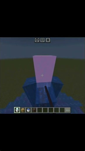 Toturial on how to make bubble elavator in air #minecraft #gaming #tutorial