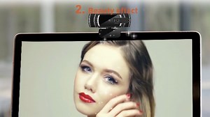 Watch 1080P Webcam with Microphone, Full HD Autofocus Web Camera on Amazon Live