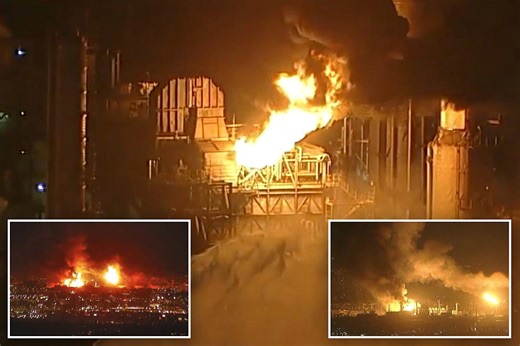 Massive fire breaks out at California oil refinery as residents feel explosion rock area: ‘Thought we got nuked’