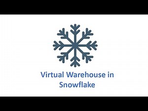 Snowflake: Virtual Warehouse Concepts