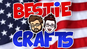 Bestie Crafts - Fun Craft 4th of July Banner making tutorial