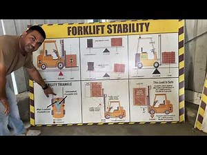 Forklift Stability ( How to work center of Gravity)